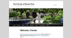 Desktop Screenshot of friendsoframlerpark.org